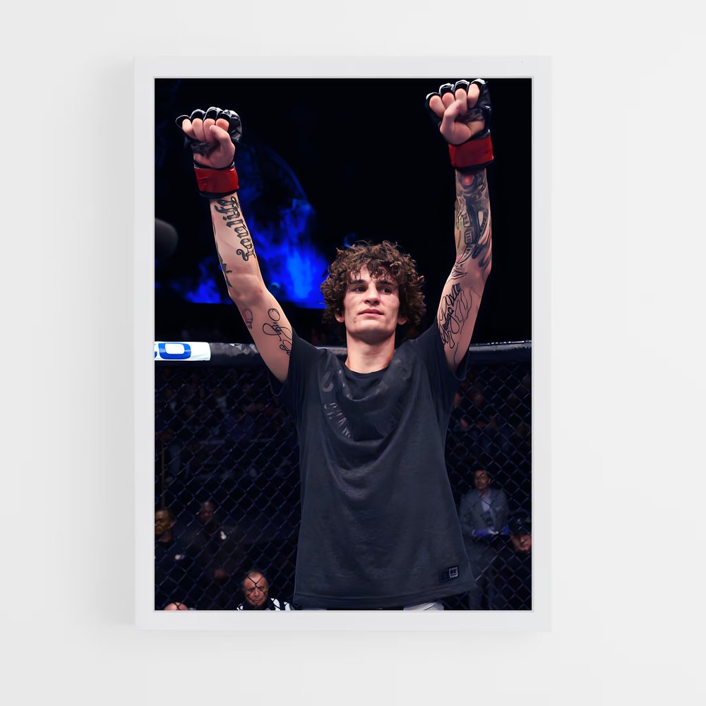 Poster Sean espace – affiche MMA (vue 3)